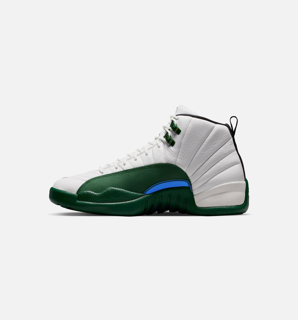 Air Jordan 12 Retro Idols Become Rivals Men's Lifestyle Shoe - Summit White/Gorge Green/Fierce Purple