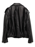 LOEWE balloon biker jacket in nappa lambskin