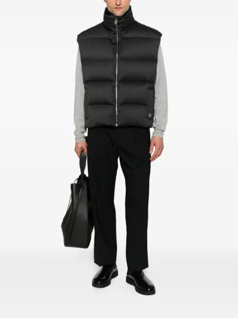 FENDI zip-fastening padded waistcoat