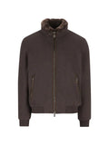 Moorer pocket zip-up jacket