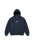 Supreme Box Logo Hooded Sweatshirt Navy