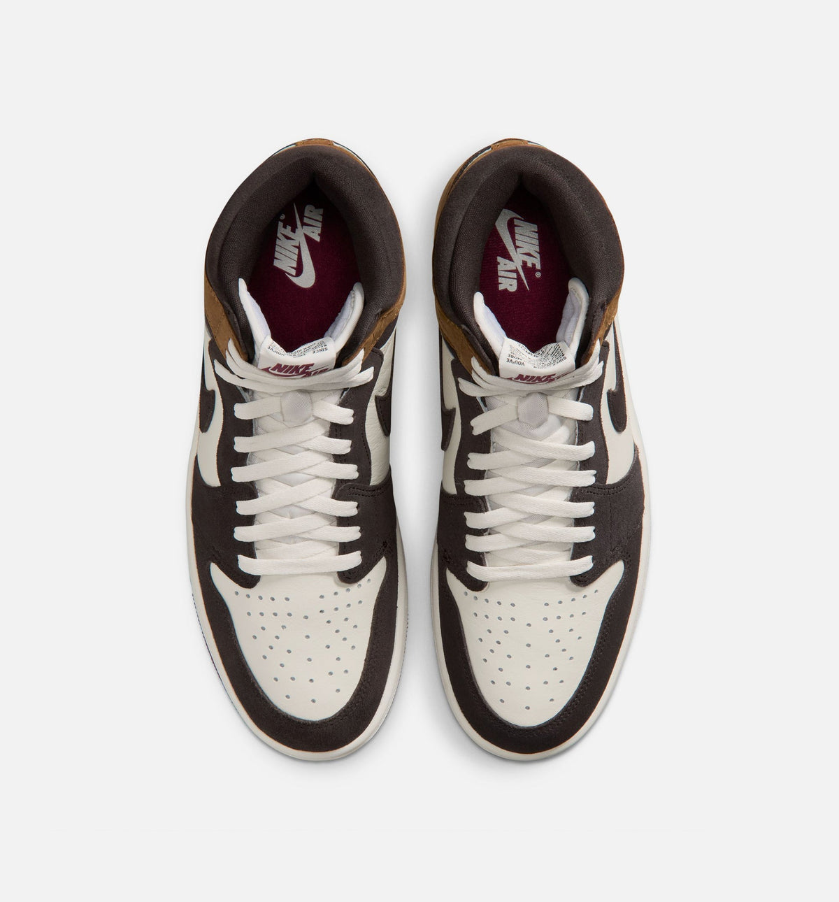 Air Jordan 1 Retro High OG Love Letter Men's Lifestyle Shoes - Shadow Brown
