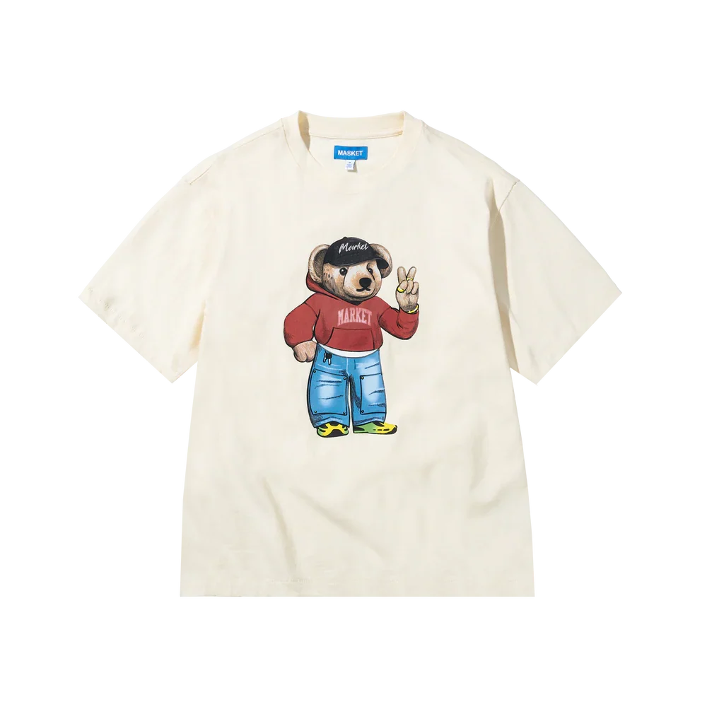 Market Fit Check Bear Tee